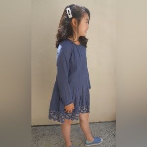 Lightweight embroidered detailed dress